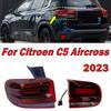 Для Citroen C5 Aircross 2026 Автоаксессуары Задний фонарь Стоп-сигнал Сигнальный фонарь Предупреждающий фонарь Задний фонарь Сборка фонаря автомобиля