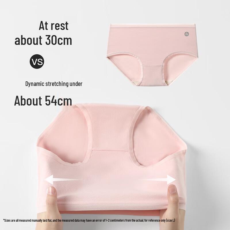 Fenteng Women's Antibacterial Cotton & Mulberry Silk Briefs 5-Pack