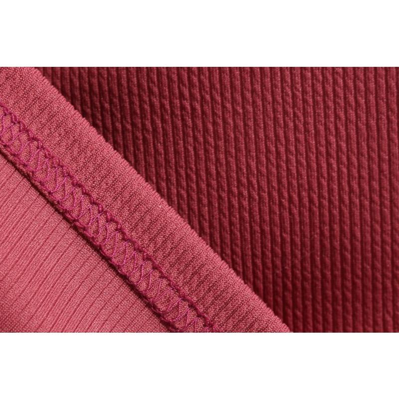 Осенне-зимнее женское трикотажное платье сексуальное с запахом на бедрах теплое платье-свитер