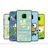 HK18 Cute Keroppi Black Sofe Case for Samsung Note 20 Lite S24 Ultra S23 A03 A05 A06 A11 A71 A15 A16 A13 A24 A25 A33 A52 A53 A50 M55 M35 Plus