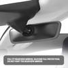 Car Rear View Mirror Silicone Protector Cover, Compatible with Model 3/Y, Auto Interior Mirror Decoration Frame, Car Accessories (Gray)
