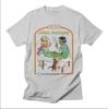 Classic Cartoon Anime European and American Style Illustration High Street Casual Tshirt Mens and Womens Luxury  Top 2026