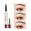 Стереоскопический изысканный двусторонний карандаш для бровей и водостойкий гель для бровей 0,2+3,3 г 53141