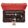 TONE Ratchet Driver Set RDS20 Bit Insertion Red Contents 25 Items &6.35mm (1/4")