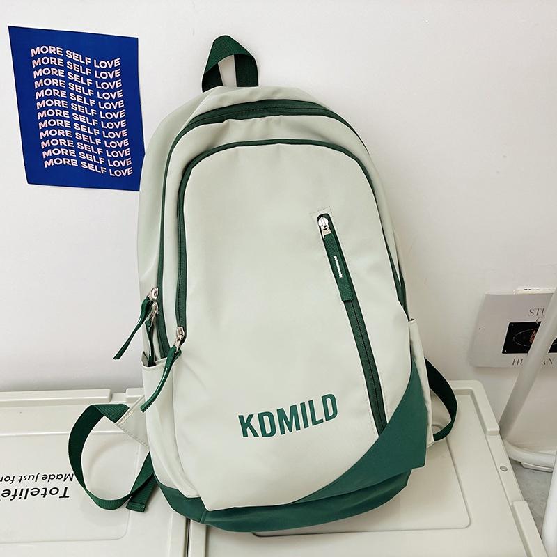 IELGY Сверхлегкий школьный рюкзак, легкий школьный рюкзак большой вместимости, пятицветный вариант (опционально). (без кулона)