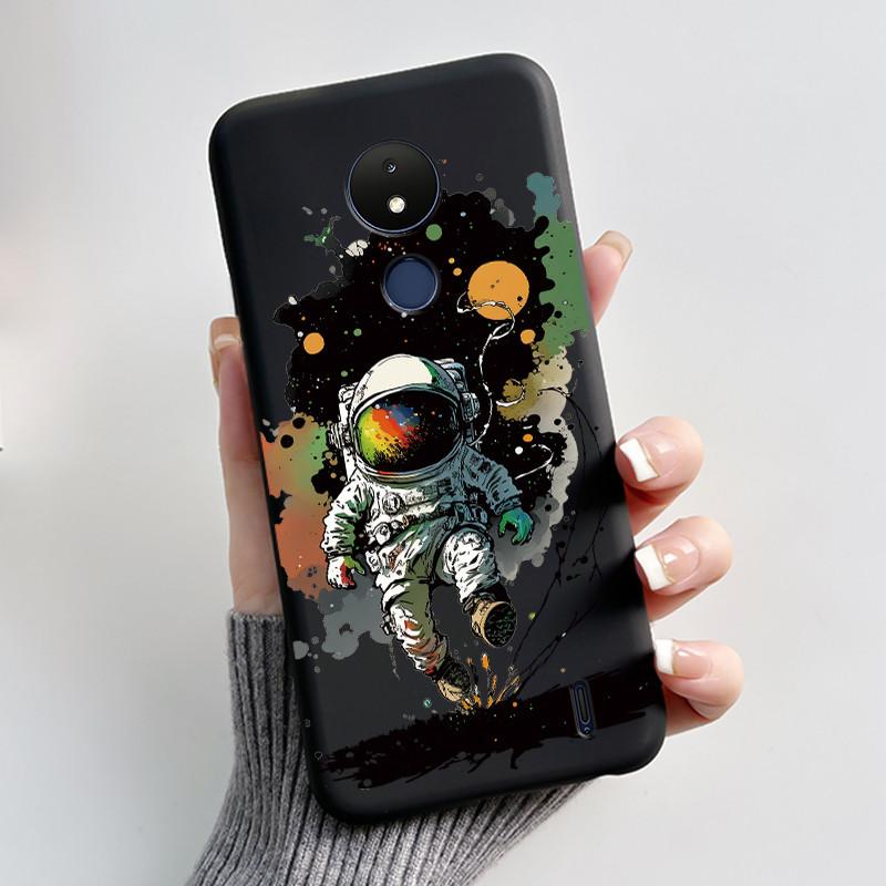 Милый Чехол Для Nokia C21 Fundas Capa Печатный Корпус Защитная Крышка Мягкий Силикон Мультяшный Чехол Для Телефона Coque