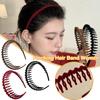 1PCS Fashion Non-slip Hair Bands for Women Men Simple Headband Face Wash Hair Band Wave Shape Hairband Hair Accessories