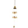 Dragon Phoenix Metal Wind Chime Hanging Vintage Bell Pendant for Door Home Decor