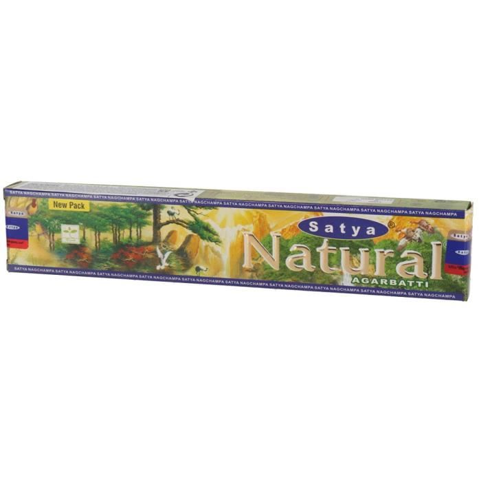 Gerimport Bâtonnets D'encens Natural 22 Cm 15 Grammes Bambou Vert