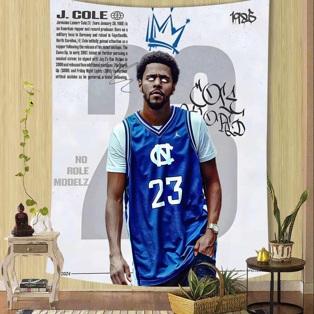 J Cole Happy Birthday Banner Backdrop For Birthday Banner Party Background Decor Decorations