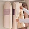 Подвесной чехол для одежды с самокомпрессионной молнией, пылезащитный чехол, сумки для одежды, экономящий место, прозрачный пылезащитный чехол для хранения в шкафу
