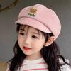 Детские модные береты, милые бейсболки для девочек на осень и зиму