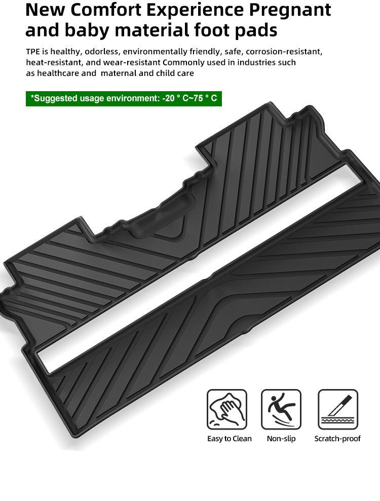 Honda Ridgeline Car Floor Mats (2017-2024) TPE Custom Fit