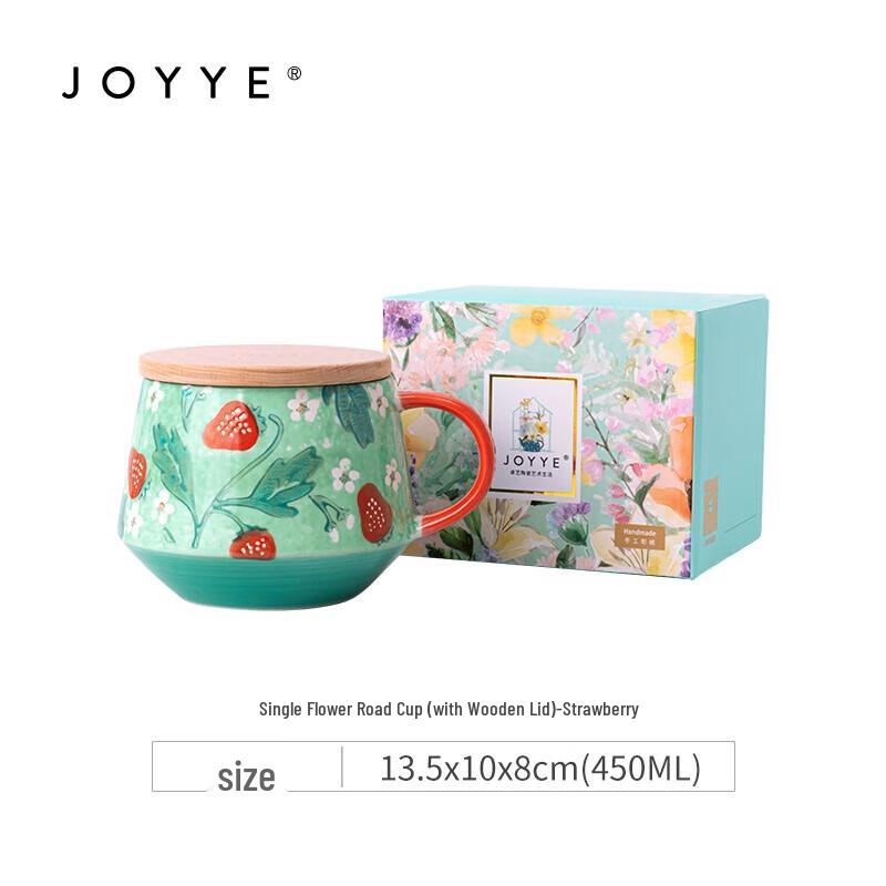 JOYYE Hand-Painted Ceramic Mug