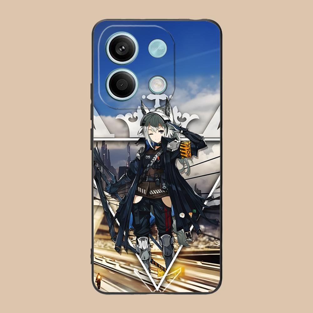 Чехол для мобильного телефона Arknights Grani Матовый ТПУ для Xiaomi 15 14 13 12 Mi 11 T Ultra Lite Pro S X 5G Цветная Печать