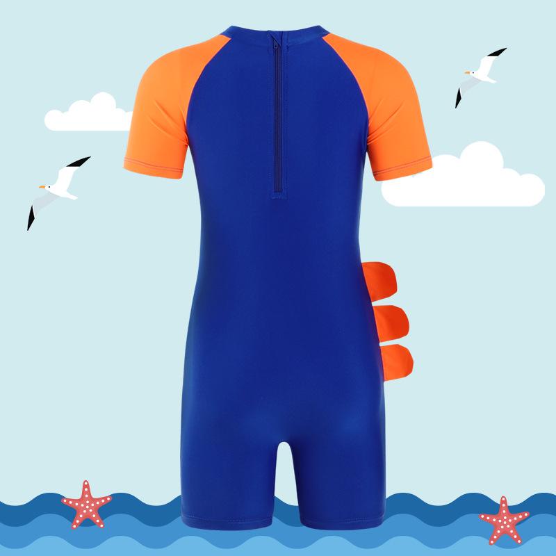 Быстросохнущий детский слитный купальник для мальчиков на 2024 год для детей маленького, среднего и большого возраста