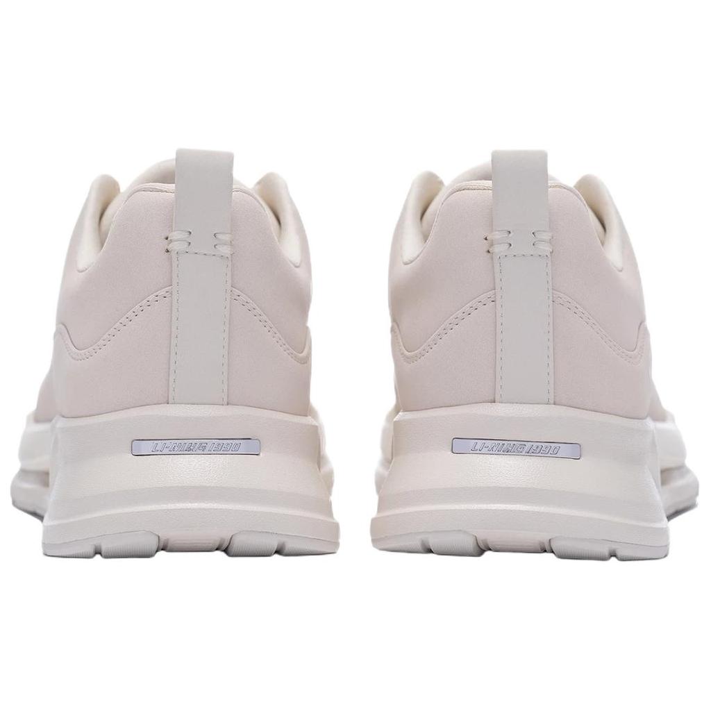 Li Ning 1990 Простые Удобные Универсальные Прочные Легкие Низкие Повседневные Кроссовки Женские кроссовки Рок-Белый Серый ALLV016-1