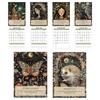 Mindful Magic 2026 Calendar Dark Wind Desktop Calendar Decorative Wall Calendar