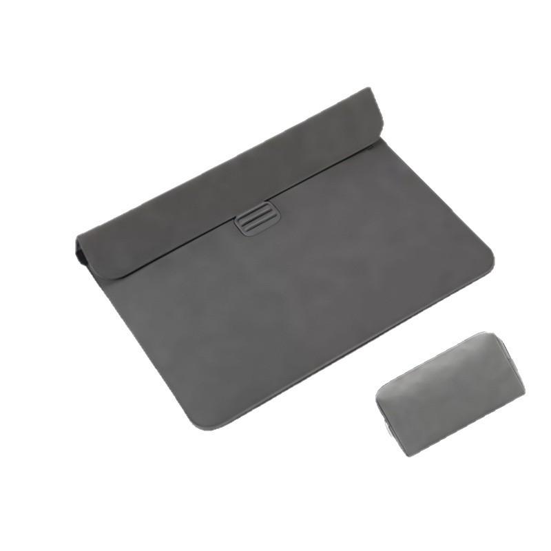 Leather Laptop Stand Bag for 13-16 Inch MacBook, Xiaoxin Air, Huawei