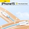 PISEN Dual Type-C Charging Cable for iPhone 15 Pro Max