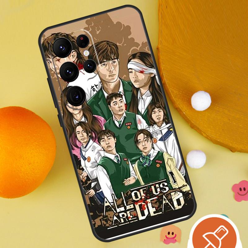 Все мы мертвы Чехол Для Samsung Galaxy S25 Ultra S24 S23 S22 S21 Ultra S9 S10 S20 Plus S24 FE Funda Чехол