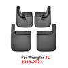 Car Mudguard Front Rear Mud Flaps Protector for Jeep Wrangler JL Gladiator JT 2018-2023 Fender Auto Splash Guards