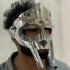 MF DOOM Mask Insane Villain Steel Armor Hand Forged Medieval Mask Tribute To MF Doom