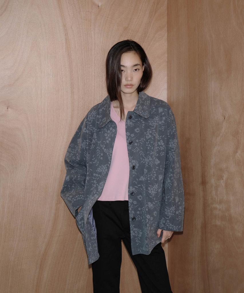 ODDCAROL Maison Work Jacket_Chacoal