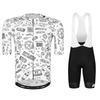 2026 Велосипедный Комплект Джерси Одежда Мужская Дышащая МТБ Велосипедная Рубашка с Коротким Рукавом Дорожные Велосипедные Шорты с Подтяжками Комплект Roupa Maillot Ciclismo Hombre