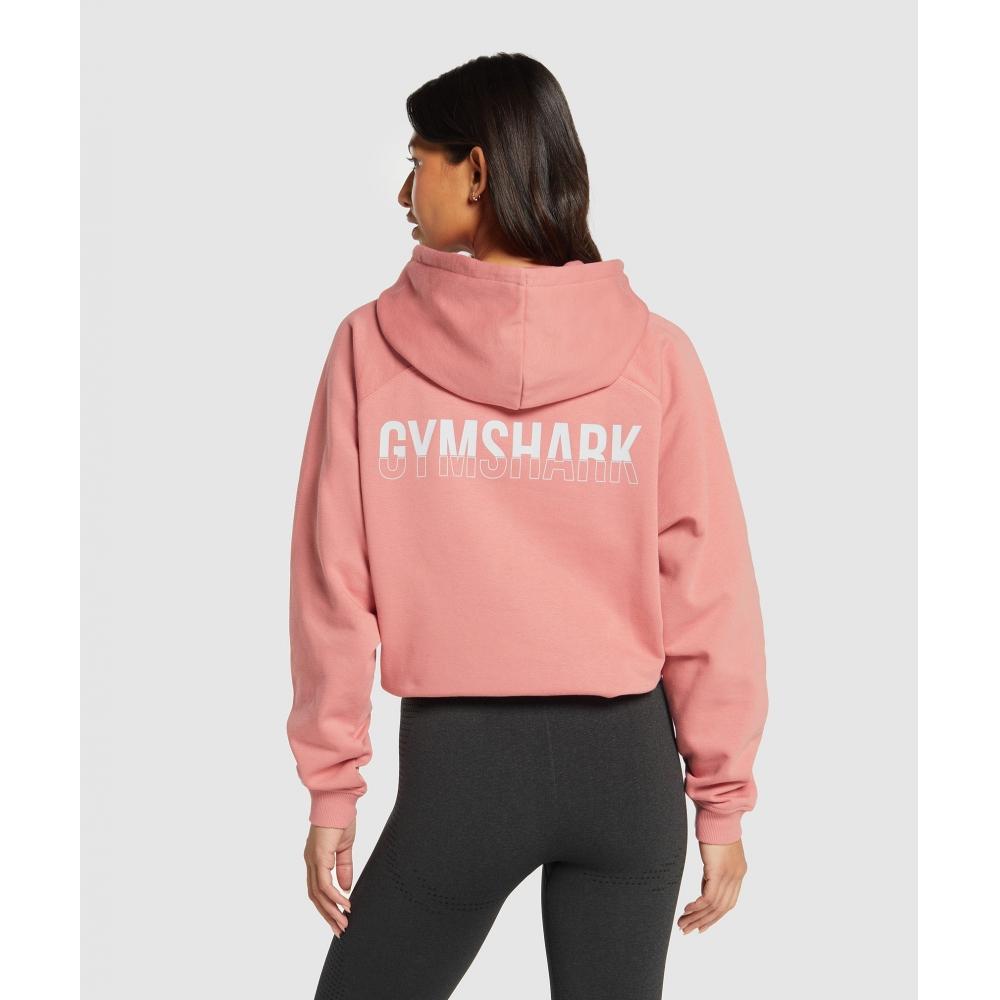 Gymshark Fraction Hoodie Classic Pink B3c9i Kb02