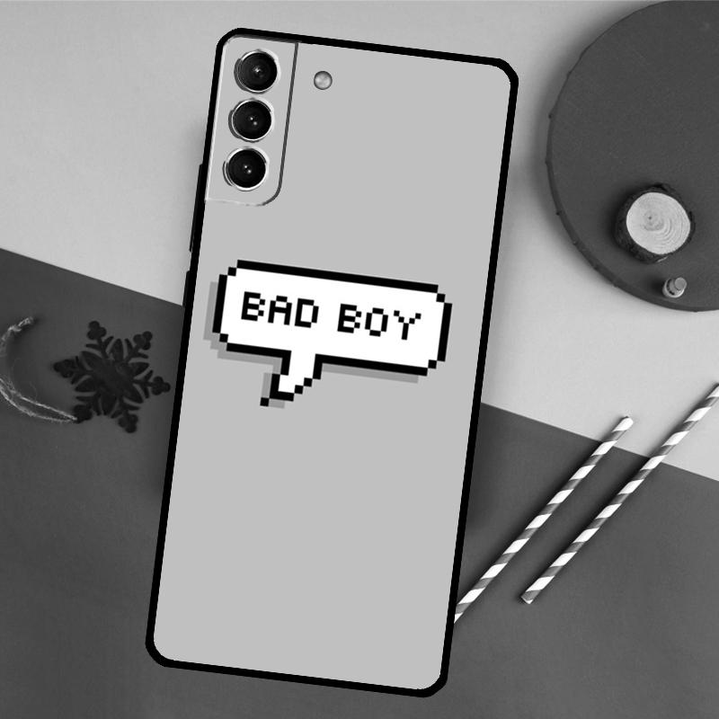 Чехол для телефона 'Хорошая Плохая Девочка Лучший Друг' для Samsung Galaxy S25 S20 S21 S22 S23 S24 S26 Ultra S10 Plus S25 FE Задняя крышка