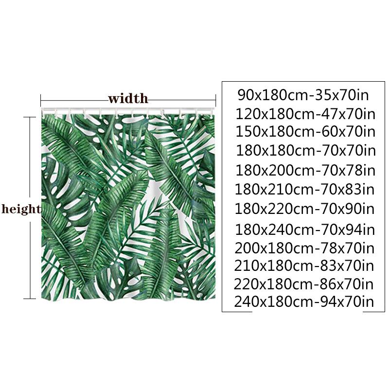 Цветы в японском стиле Слива Шторки для душа Занавеска для ванной Тканевая Водонепроницаемая Полиэстеровая Занавеска для ванной с крючками