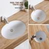 Undermount Oval Bathroom Sink