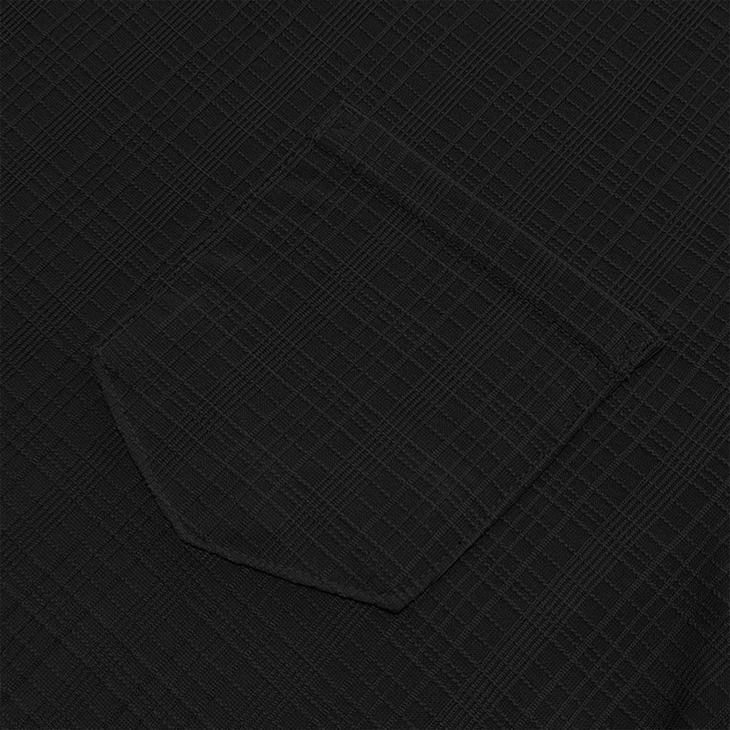 Мужская футболка-henley с коротким рукавом, нагрудным карманом, повседневная, из легкой текстурированной ткани, с вырезом