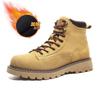 Martin boots men's 2024 autumn new washing ah tooling short boots retro British style big yellow boots 8236-A