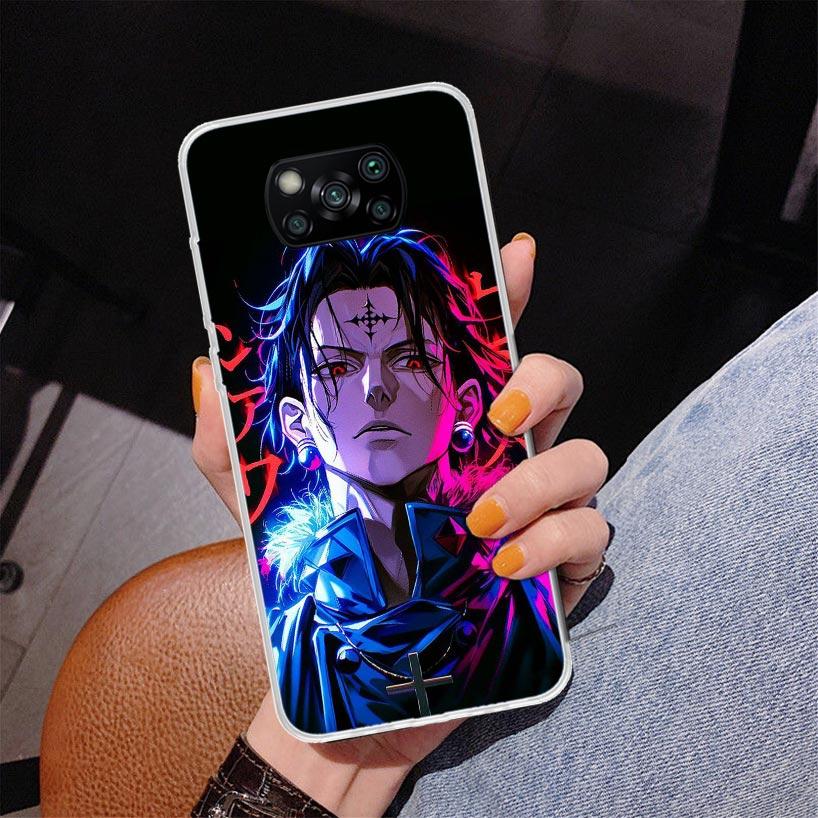 Huner X-Hunters Chrollo Shizuku Phnoe Case for Xiaomi Poco X5 X6 X7 Pro X4 Gt F7 Ultra M8 M7 Redmi 15C 15 13C 13 12C 12 Unique C