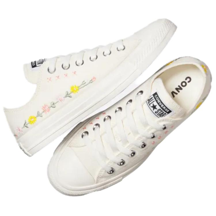 Converse All Star Comfortable Versatile Casual Low-Top Canvas Shoes Unisex Sneaker White A14979C
