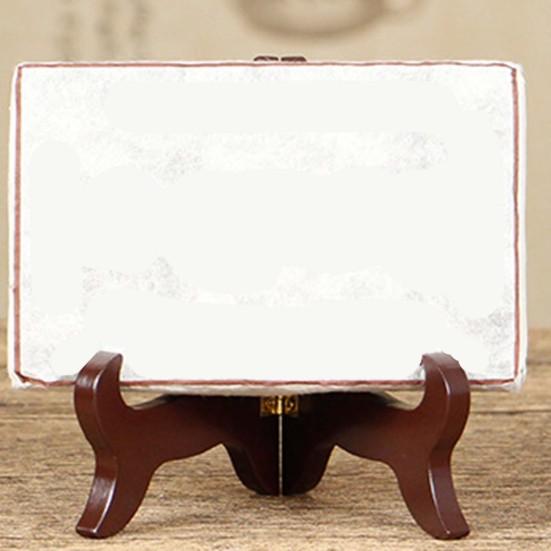 Складная стойка для дисплея, изысканная декоративная подставка ручной работы, держатель для фоторамки, стойка для дисплея, принадлежности для витрины