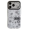 Cute Rabbit Stickers with Cartoon Wings for iPhone 17/16 Pro Max/15 Pro Cases
