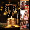 Rotating Soy Wax Scented Candle Holder - Birthday Gift & Home Decor 