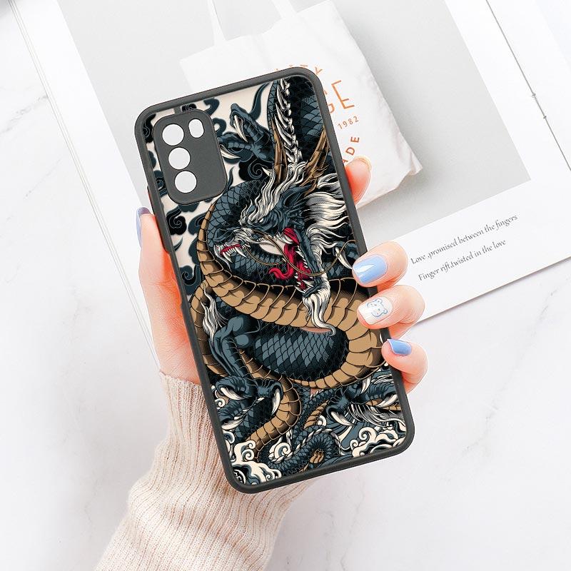 Крутой чехол для телефона с тигром, драконом и облаками для Xiaomi Mi 11 Lite 5G NE 12 12T Pro 11T 9 10 Cover POCO X3 NFC F3 M3 M4 X4 Pro Матовый Funda