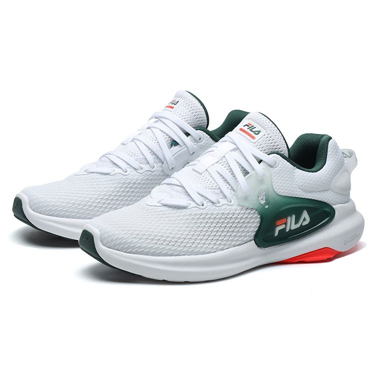 Fila Легкая удобная ткань Athletics Morden Chic-FMC Низкие повседневные кроссовки для бега Женские кроссовки Белые A12W122105FFW