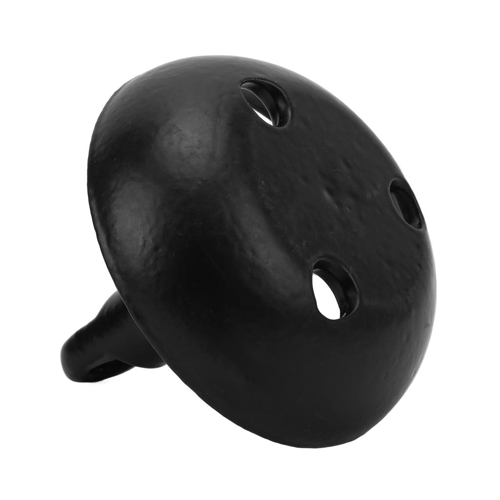 Грибковый якорь из углеродистой стали 10 фунтов Цельнолитой с ПВХ-покрытием Черный для рыболовных лодок, яхт, гидроциклов