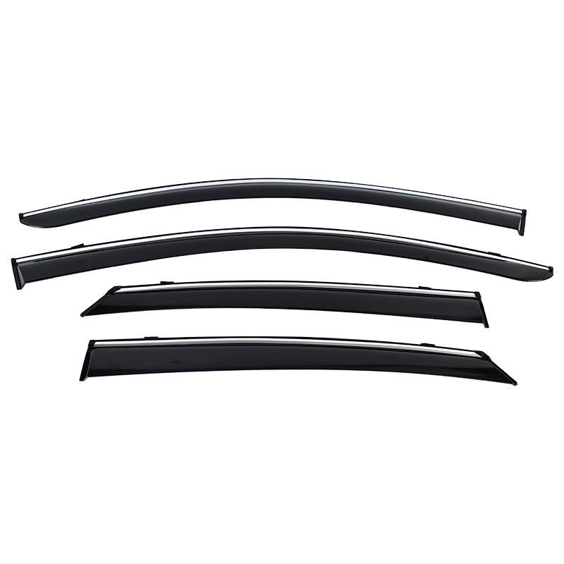 Toyota Avalon Black Window Sun Rain Deflectors - Exterior Trim Modification Parts