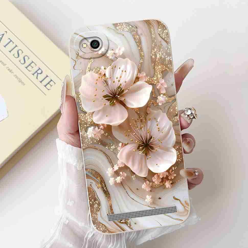 For Xiaomi Redmi 5A MCG3B Case Colorful Flowers Soft Silicone Cover For Redmi 5A redmi 5a MCG3B 5.0" Cute Rabbit Bumper Shell