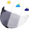 BSTOP Фотохромный солнцезащитный козырек K6 для шлема AGV K6S K6 Замена козырька Солнцезащитный