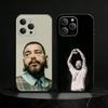 Чехол для телефона Singer P-Post M-MaloneS для iPhone 17,16,15,14,13,12,11 Plus,Pro,Max,Mini Силиконовый черный Мягкий чехол