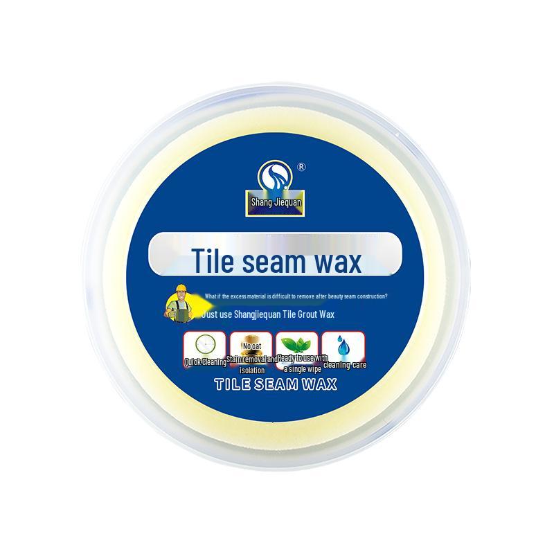 Shangjiequan 160g Tile Grout Wax: Stain Remover & Antique Tile Adhesive Cleaner