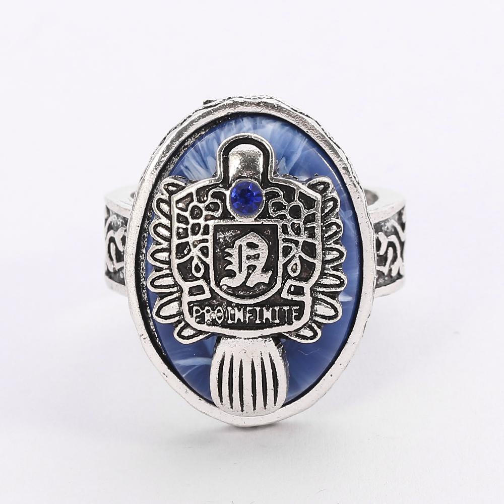 Дневники вампира Кольцо А-Я 26 Букв Для Женщин и Мужчин Алфавитные Инициалы Готическая Бижутерия Сальваторе Дэймон Возрожденный Кольцо Дневного Света