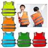 Comfortable Kids Safety Vest High Visibility Traffic Waistcoat Sleeveless Reflective Vest  Outdoor
